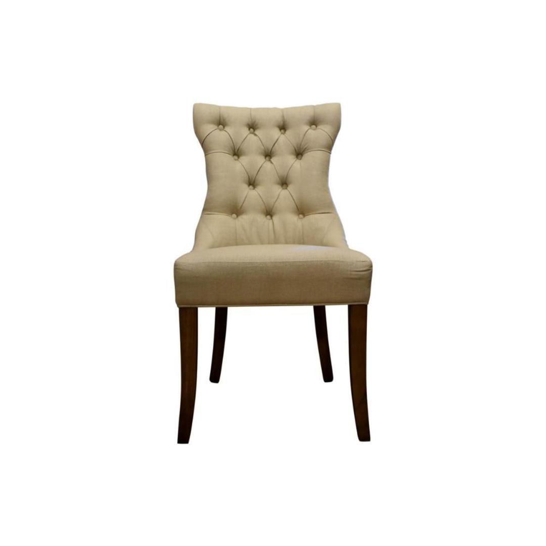 York Linen Dining Chair image 0